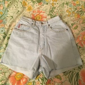 Vintage B.U.M. denim cutoff shorts